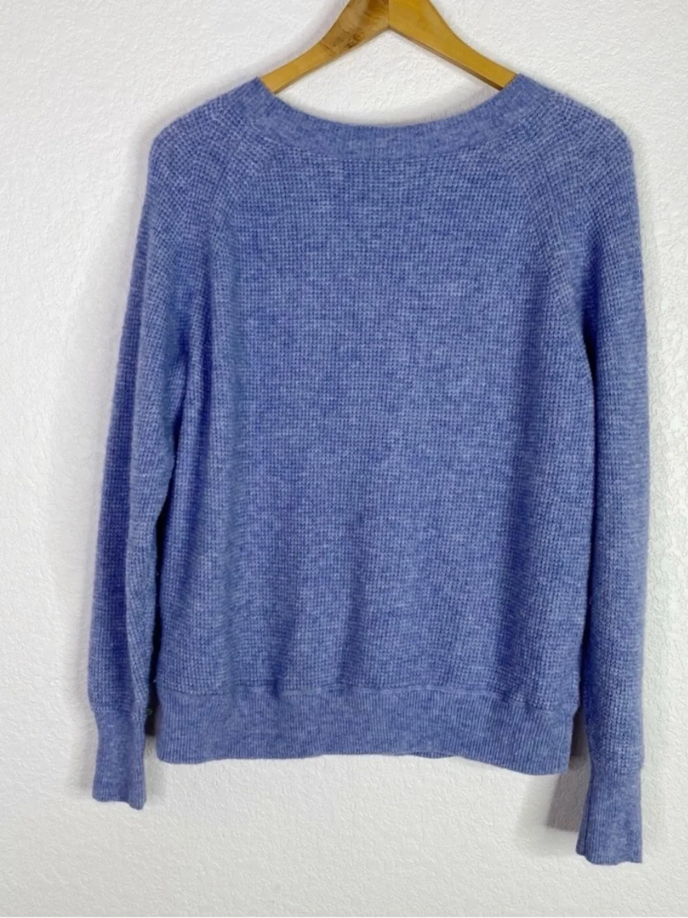 J. Crew Lavender-Blue Scoop-Neck Sweater